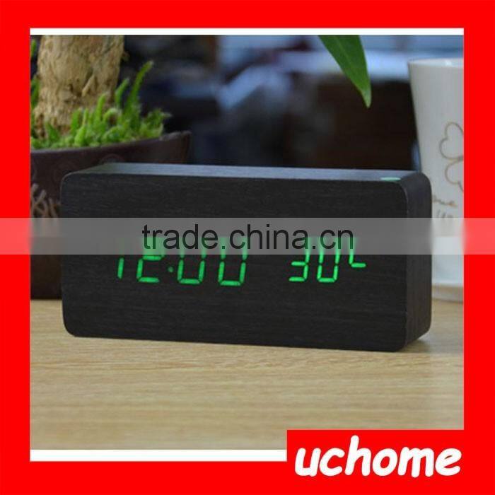 UCHOME 2018 Hot selling Made in China manufacturer wooden clock