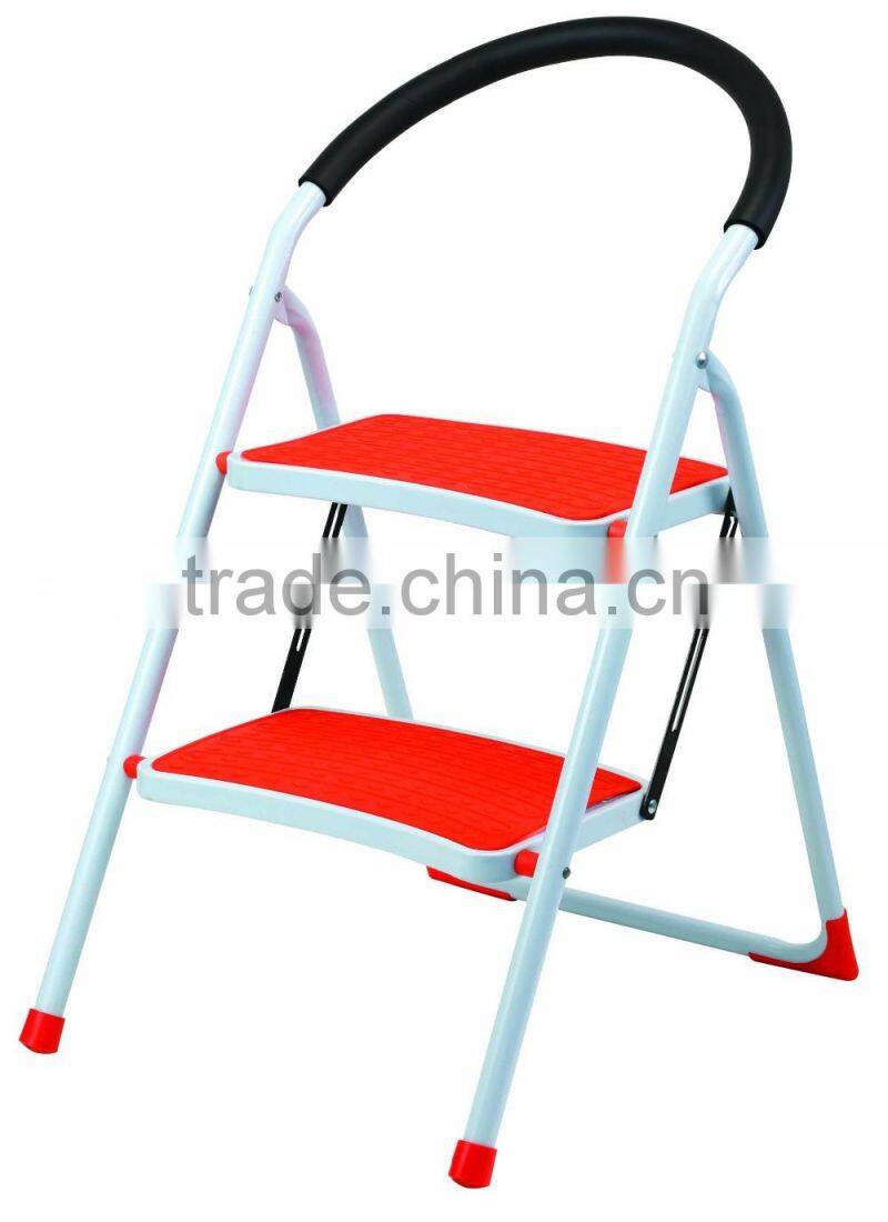 WR2061K-1 2 step Steel folding agility household Step Ladder