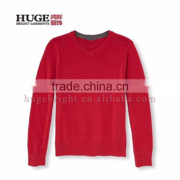 Casual Wearing 100% Cotton Latest Knitting Sweater Designs For Boys