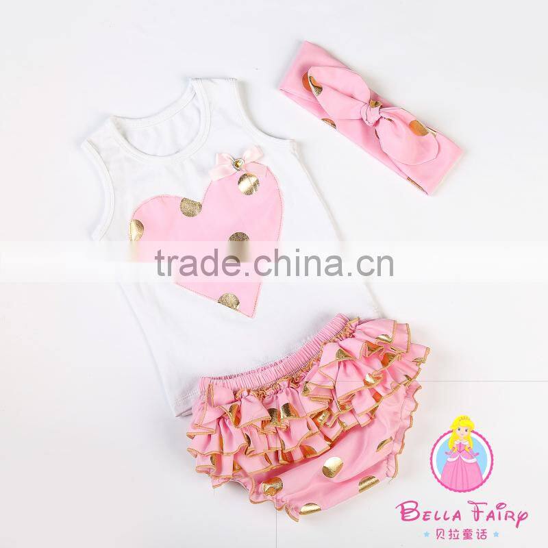 Baby Outfits Kids Clothes Set Girls Boutique Set Toddler Valentine's Day Outfit Children's Clothing Set