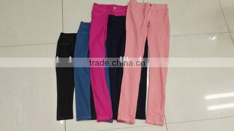 Girl's fashion high quality comfortable pants apparel stocklots