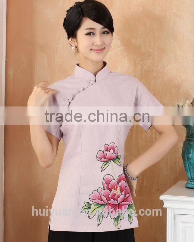 2014 newest woman hotel uniform design / working wear