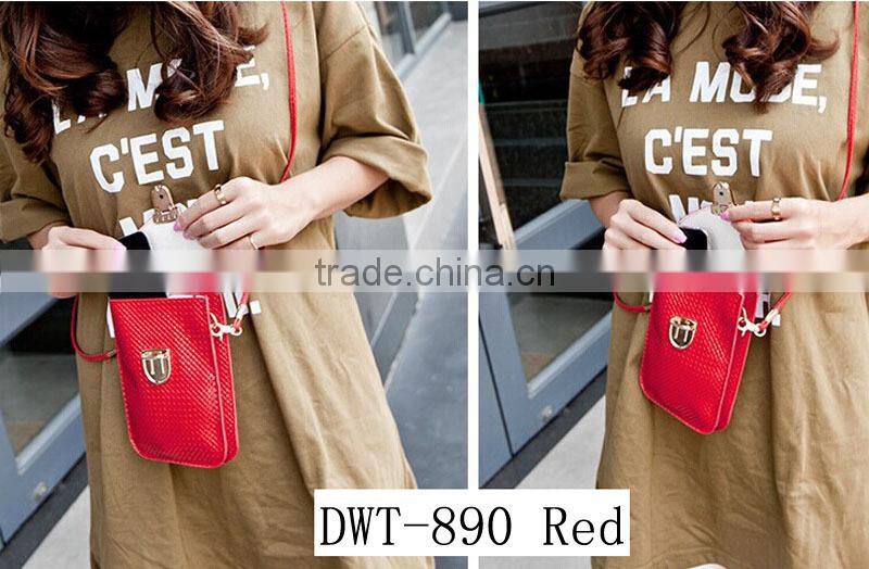 New Popular PU mobile bag for cell phone money credit card