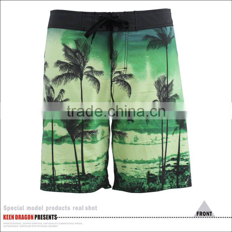 Man Fashion Cargo Shorts 100% Polyester Frozen Swimwear