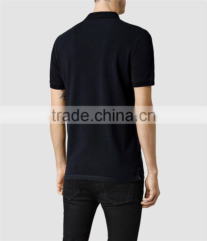 MGOO 2017 New Arrival High End Club Polo Shirts Custom Short Sleeves Polo 100% Cotton Soft Pique Tops