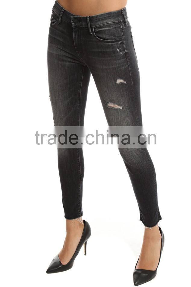 fancy female jeans, custom ladies jeans kurta ,wholesale import jeans