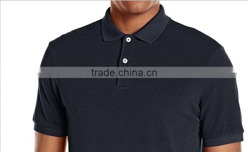 China supplier wholesale blank pique custom t-shirt online shopping sports jersey polo collar printing machine men polo shirt