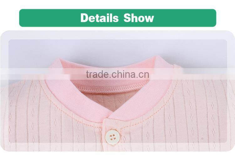 2017 latest design cute animal cartoon printing children pajamas baby clothing