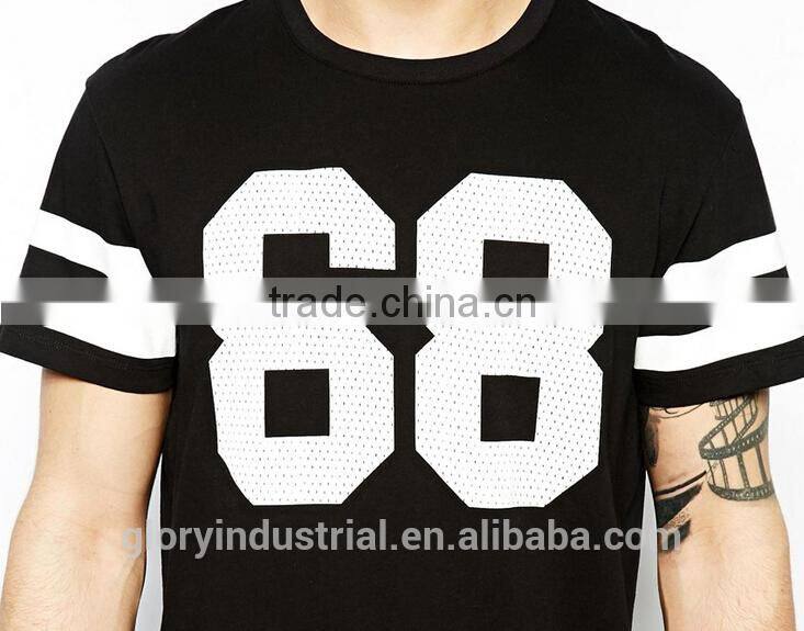 men's black t shirt wholesale china