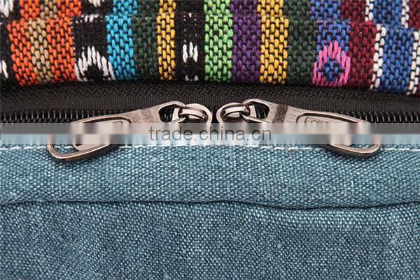 Custom Canvas Korean Style Laptop Backpack Cheap Girls School Backpack Bag