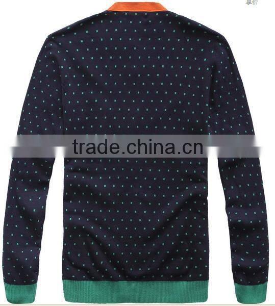 2014 hot sell wholesale high quality long sleeve viscose men cardigan
