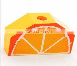 2014 promotional fruit design pencil sharpener