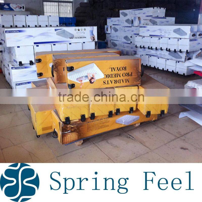 Posture Plus Euro Top Roll Up Spring Mattress for School Project