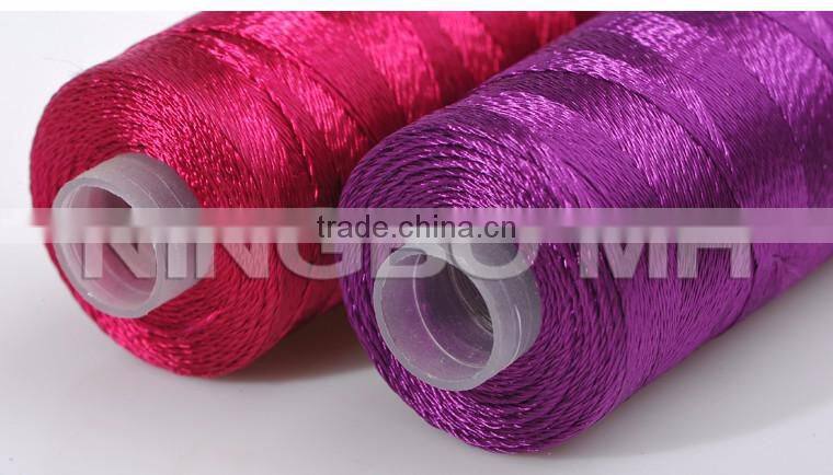 Small spool of 100% polyester embroidery thread