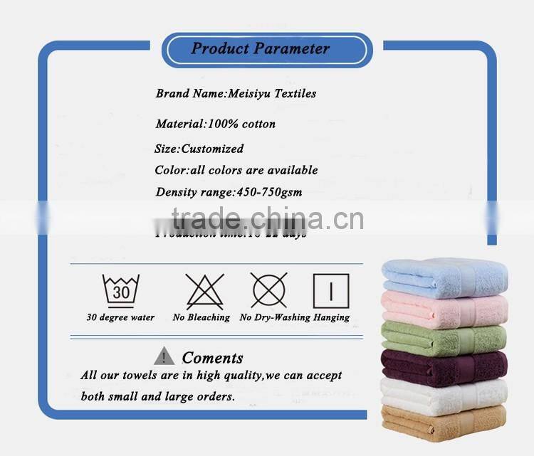 luxury dobby face towel jacquard/printing/embroidery