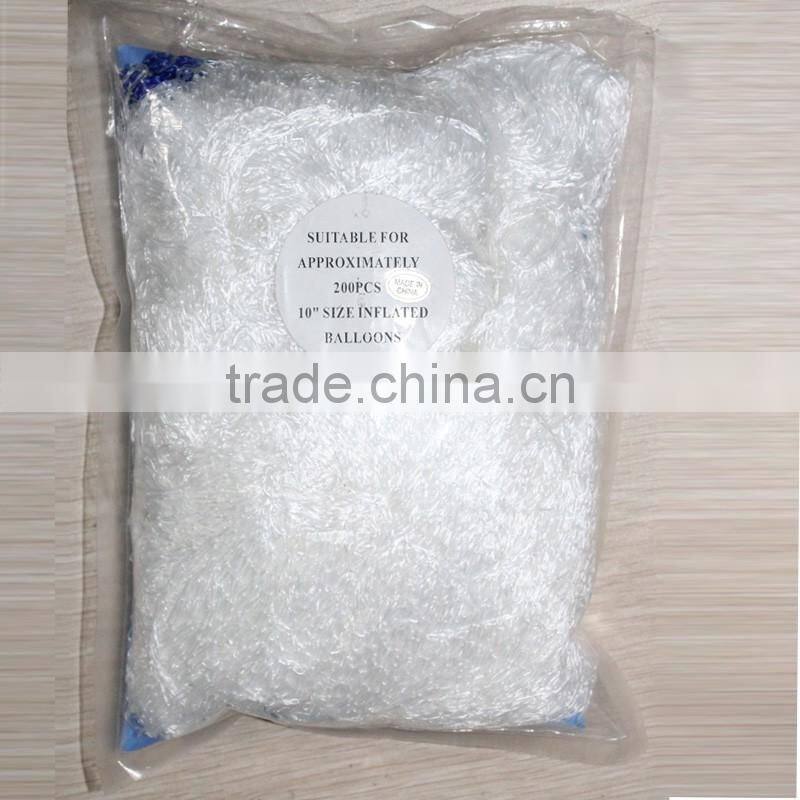 1500 Size 10inch Balloon Drop Net for Romantic wedding/Valentine's Day,Release net wholesale