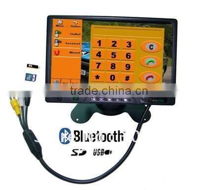 Car rearview mirror car monitor with 7 TFT-LCD