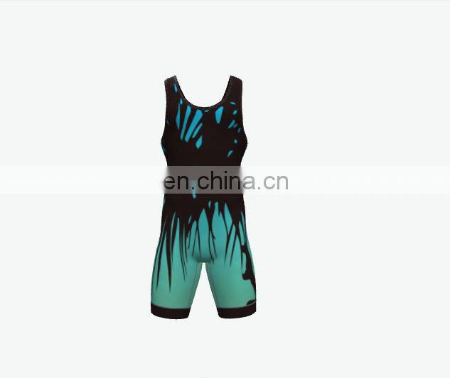 Sublimation Quick Dry New Wresting Singlet