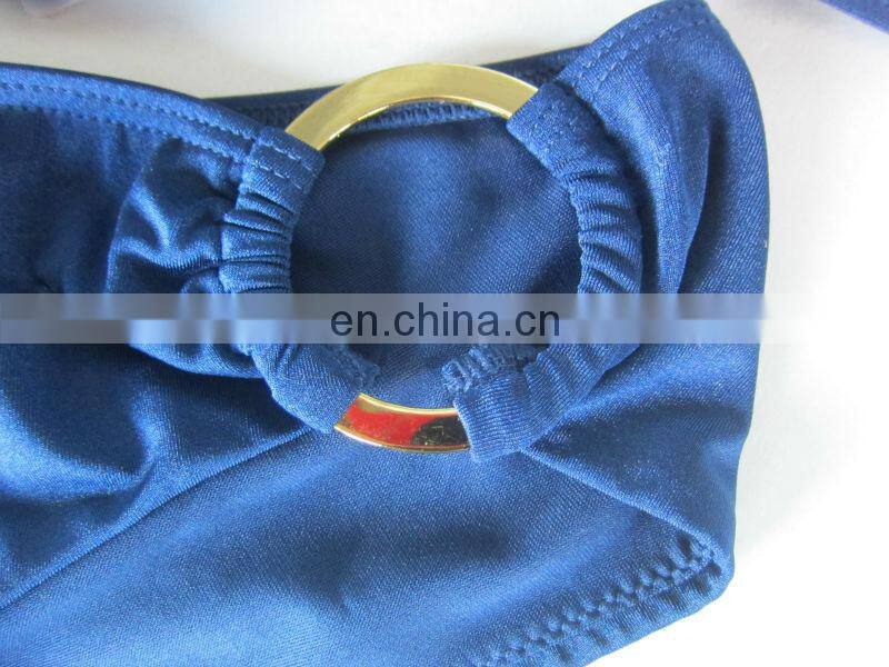 Sexy Dark Blue two pieces swimwear /Bikini