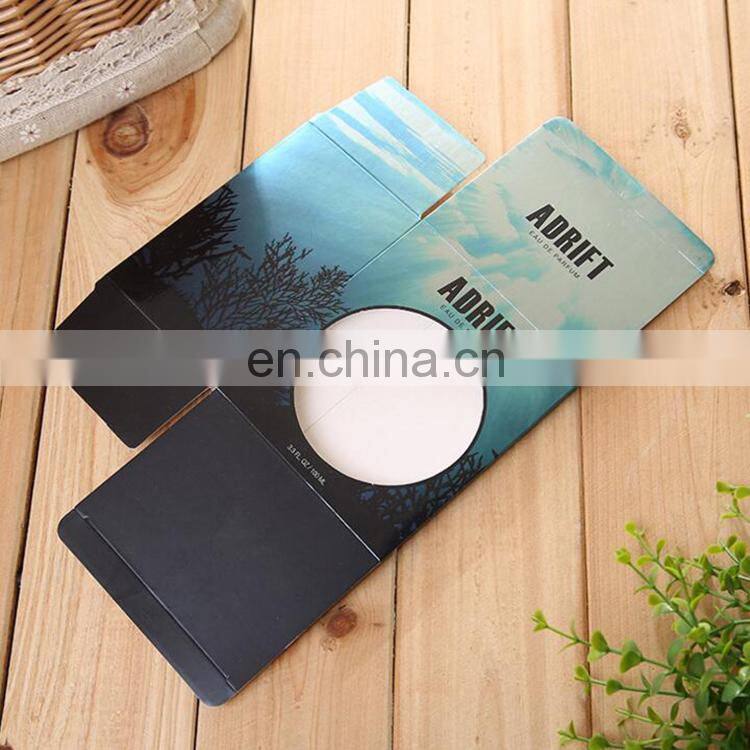 Unique Customized Design Luxury Printing Cosmetic/Perfume/Gift Packaging Paper Boxes With Window