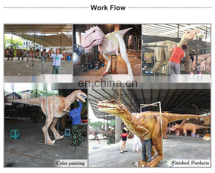 Lifelike Adult Walking Velociraptor Costume For corporate Events