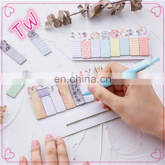 Good promotion gifts korean stationery cheap custom Novelty different shapes paper sticky note roller for children