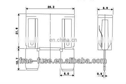 Auto fuse(20A,25A,30A,35A,40A,50A,60A,70A,80A,90A,100A)