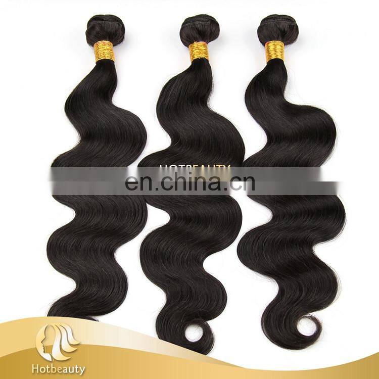 Natural color 1#,1b#,2#,4# No Animal Hair Bundles Shedding Free