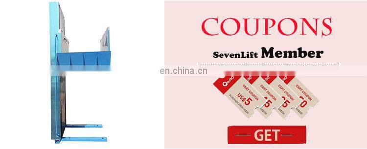 7LSJW Shandong SevenLift home electric-hydraulic chair stairway elevator lift