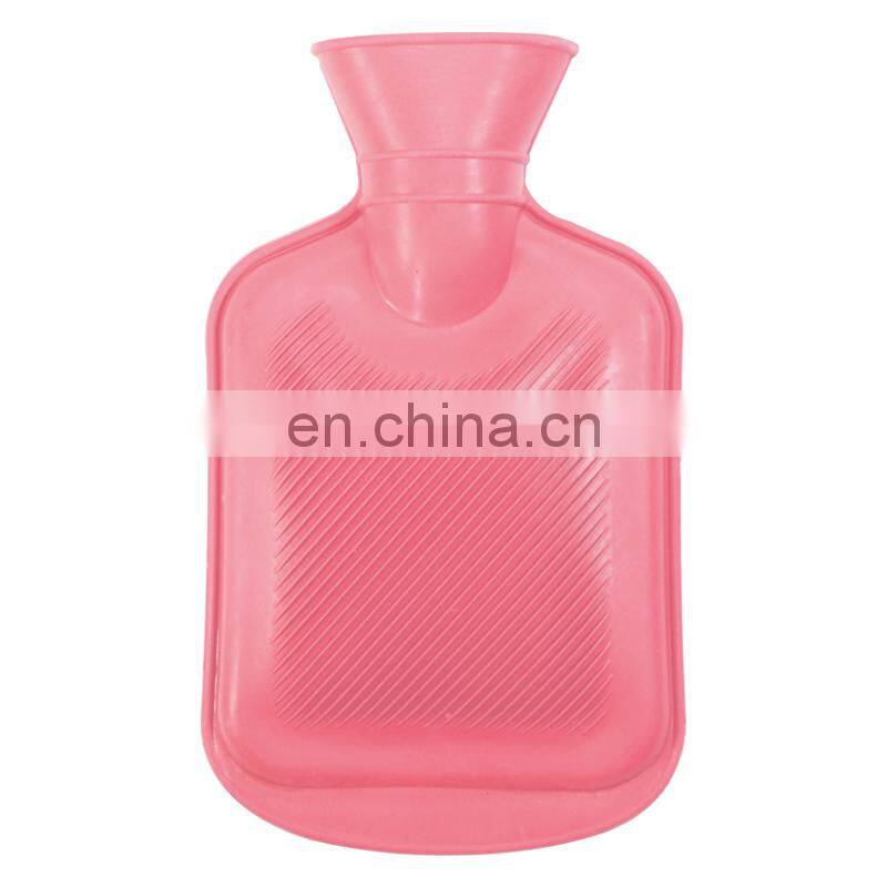 Silicone Rubber Hot Water Bottle,500L British Standard Colorful Rubber Hot Water Bottle