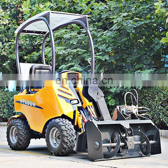 Small tractor gas mini articulating loader for sale