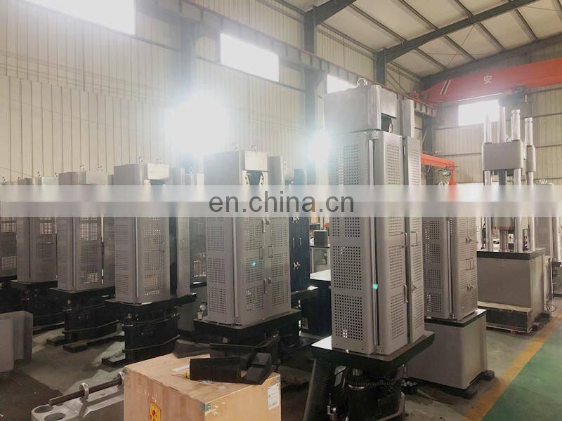 WE-D 300kn 600kn 1000kn1500kn 2000kN Digital Hydraulic Universal Tensile Testing Equipment