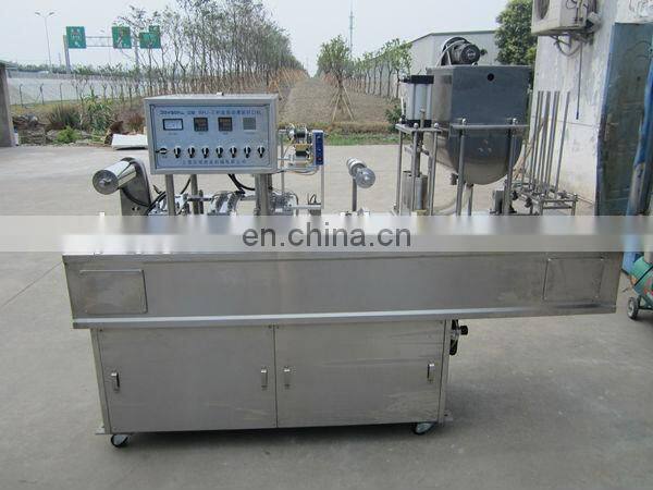 Automatic hot drink paper cup filling sealing machine