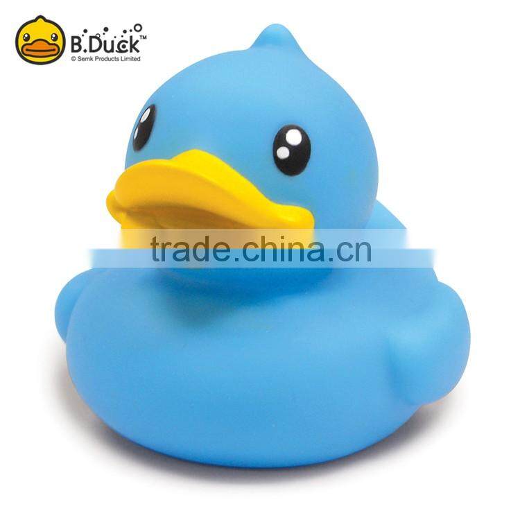 Fanny cute red rubber custom LED floating bath duck