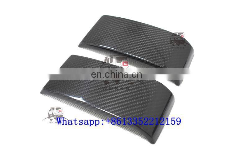 G class w464 G63 G500 eurocar style front bumper rear bumper cover for G wagon w463A G500 G63 dry carbon fiber bumper cover