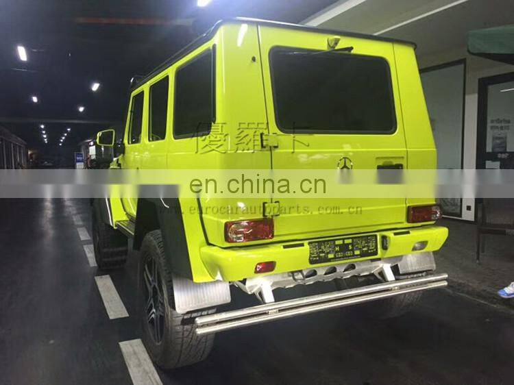 Rear Guard Protection Bullbar for W463 rear bumper guard for G63 G65 G500 G55 G800 autoparts for G class w463 Components 2017