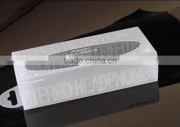 folding transparent printed electric plastic box