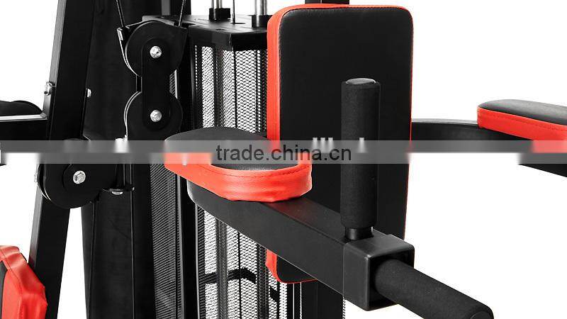 100kg MULTI STATION HOME GYM HG480 EXERCISE EQUIPMENT with BOXING PUNCHING BAG DUMBBELLS