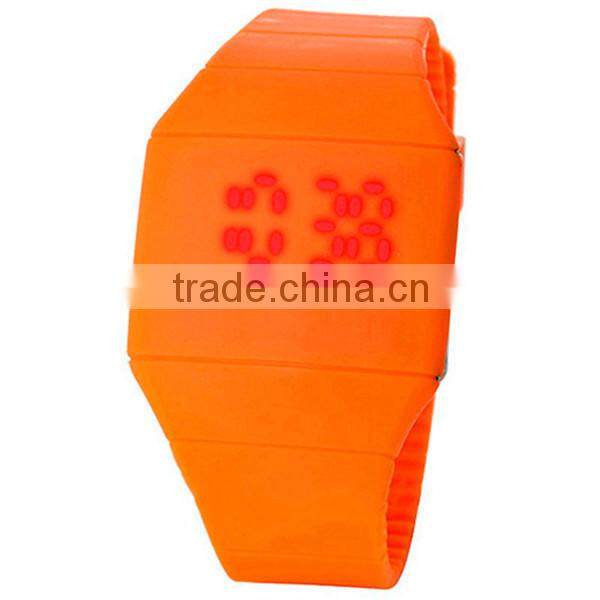 China factory ultra thin led watch
