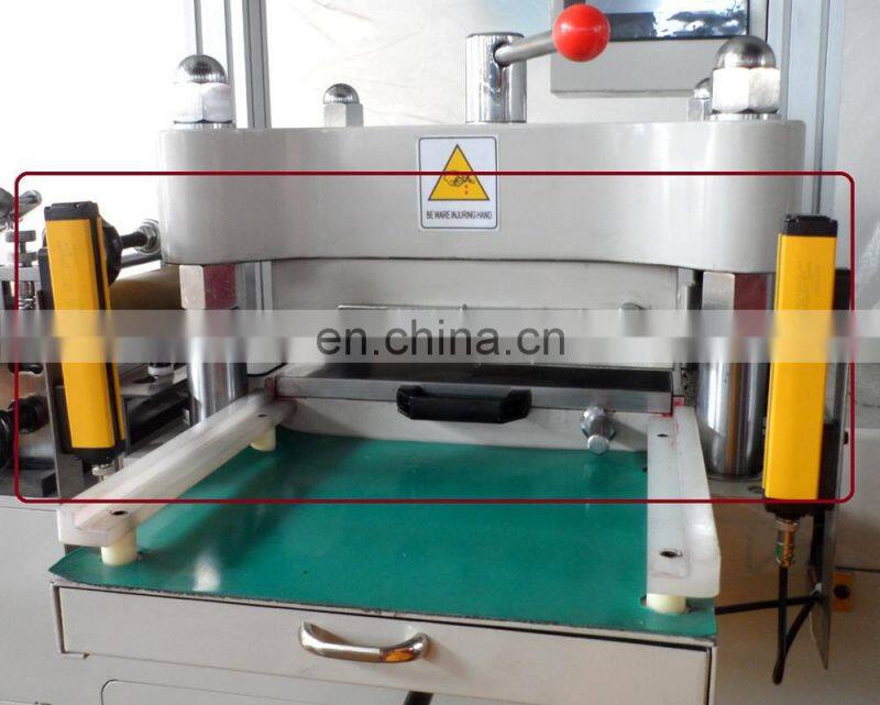 Aluminum foil sealing lid die cutting machine