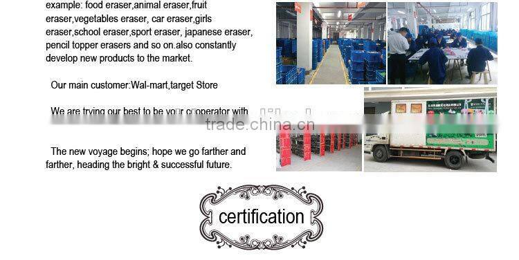 Chinese shaped motorcycle puzzle eraser