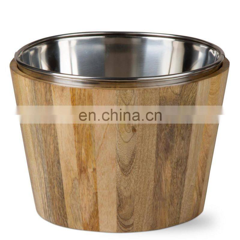 wooden wine chiller