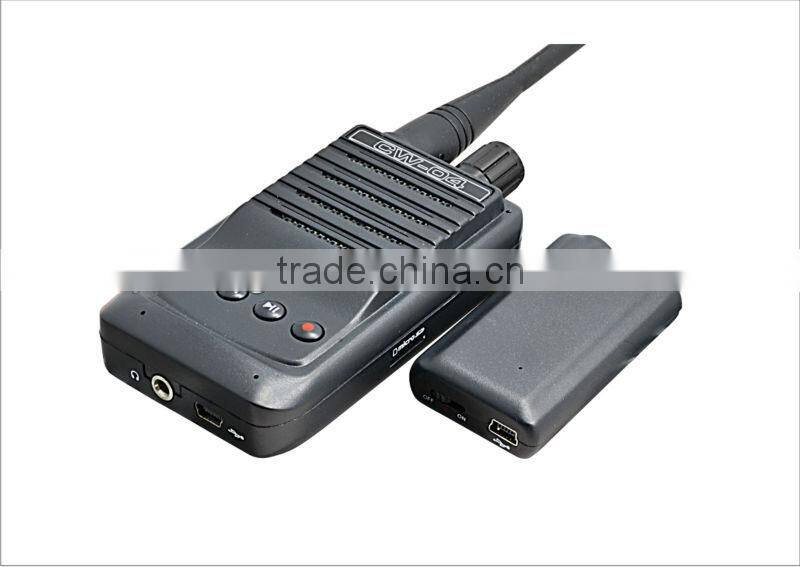 CW-04 audio Long Range 1500M Wireless Transmission Recorder