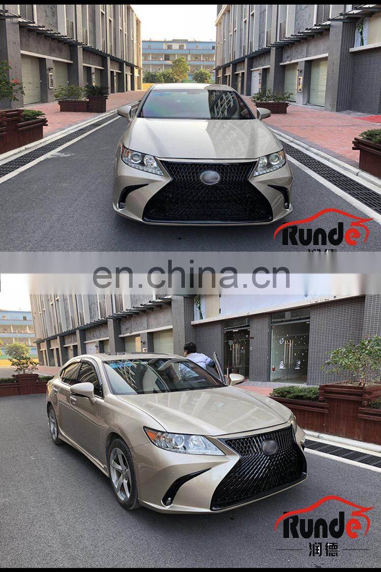 Runde High Quality Car Modification Body Parts Front Bumper Suitable For 2013-2014 Lexus ES250 front bumper