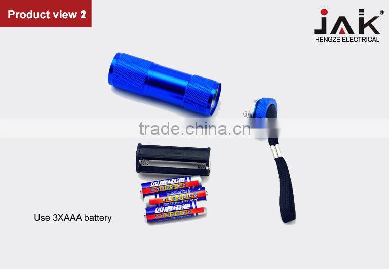 JAK HF5201 ABS and Alu material bicycle light set for sale