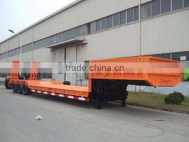 50T low bed semi trailer low bed trailers model 0086-13635733504