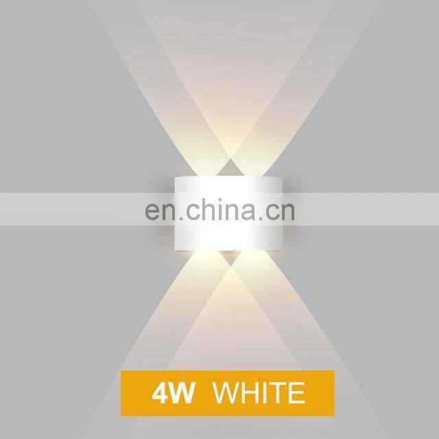 LED Wall Lamp Outdoor Waterproof Garden Lighting Aluminum Indoor Bedroom Living Room Stairs Wall Light