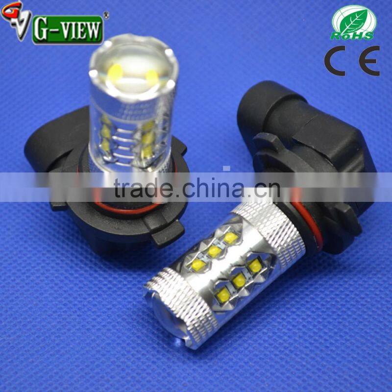 hot-sale led car lamp 9006 led 80w led auto bulbs