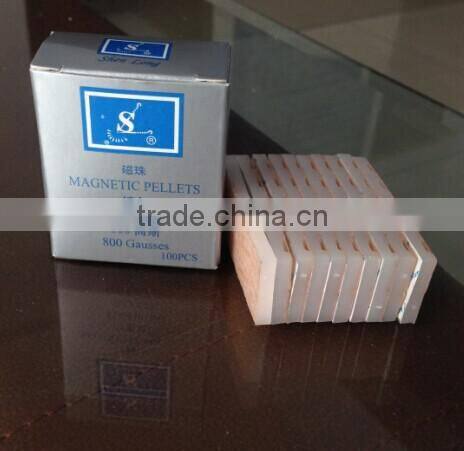 Disposable sterile magnetic golden or silver ear seeds pellets