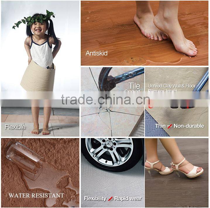 Artificial stone flexible modified clay material breathability durability decorative solid surface wall cladding